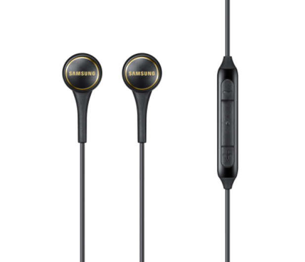 SAMSUNG In Ear Fabric Czarne - 303852 - zdjęcie